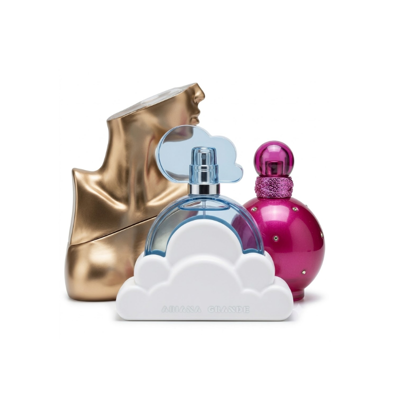 Set od 3 parfema | Cloud Eau de Parfum by Ariana Grande, Fantasy Eau de Parfum by Britney, Billie Eilish Eilish Eau de Parfum Spray 100ml Spears 100 ml