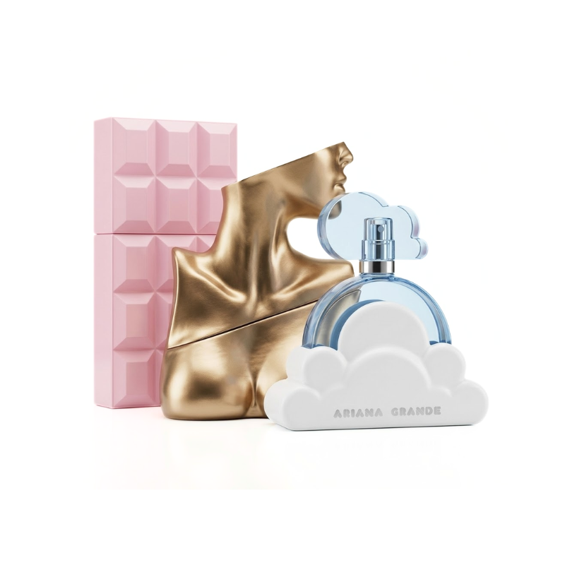 Set od 3 parfema | Cloud Eau de Parfum by Ariana Grande,Sweet Tooth Eau de Parfum by Sabrina Carpenter,Billie Eilish Eilish Eau de Parfum Spray-100ml