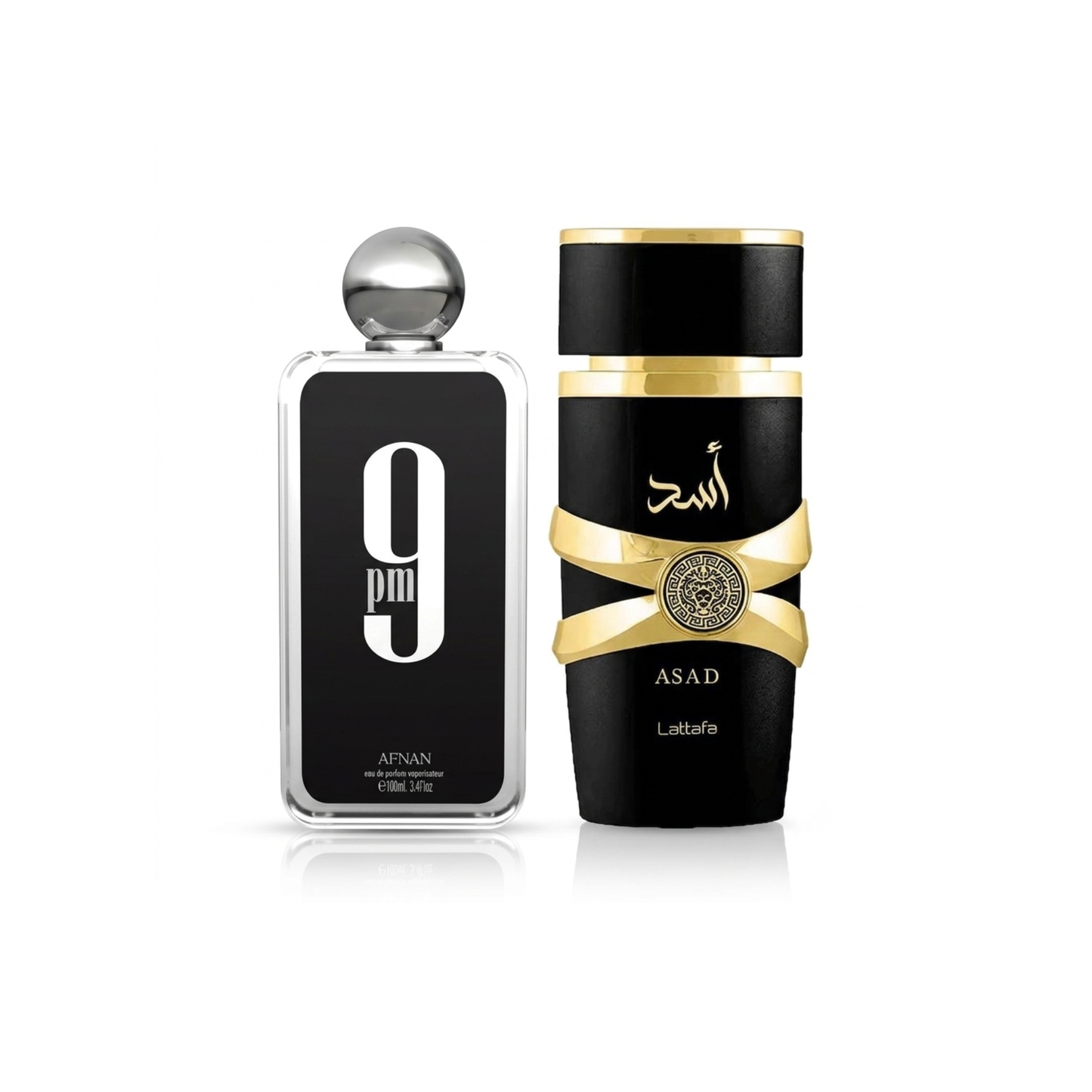 Set od 2 parfema |Afnan 9PM + Lattafa Asad 100ml