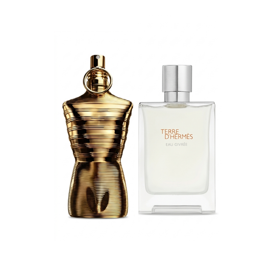 Set od 2 parfema |Jean Paul Gaultier Le Male Elixir + Hermès Terre d’Hermès Eau Givrée 100ml