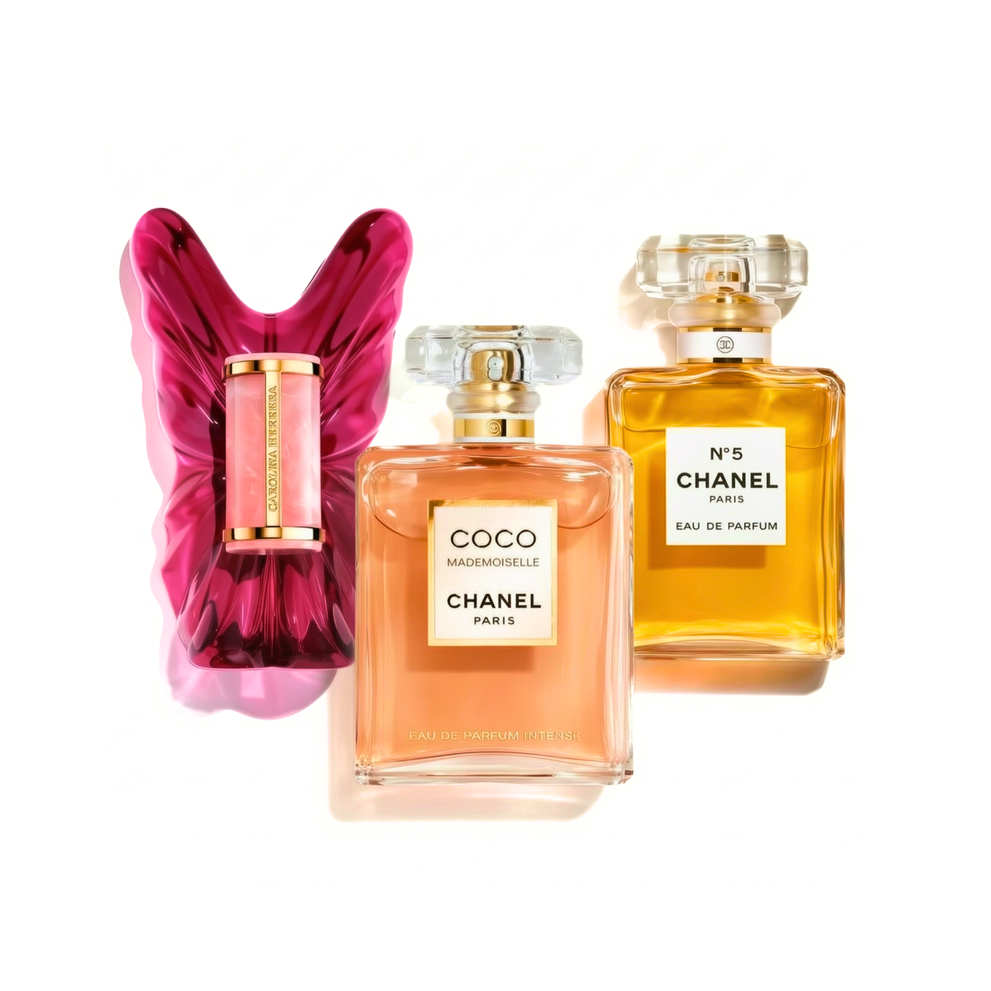 Set od 3 parfema | Carolina Herrera La Bomba, COCO MADEMOISELLE, Chanel Nº5 100 ml