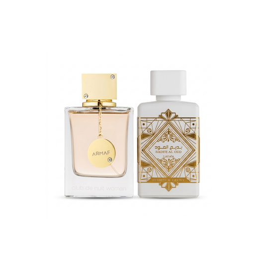 Set od 2 parfema | Lattafa Bade’e Al Oud Honor & Glory + Armaf Club de Nuit Woman 100ml