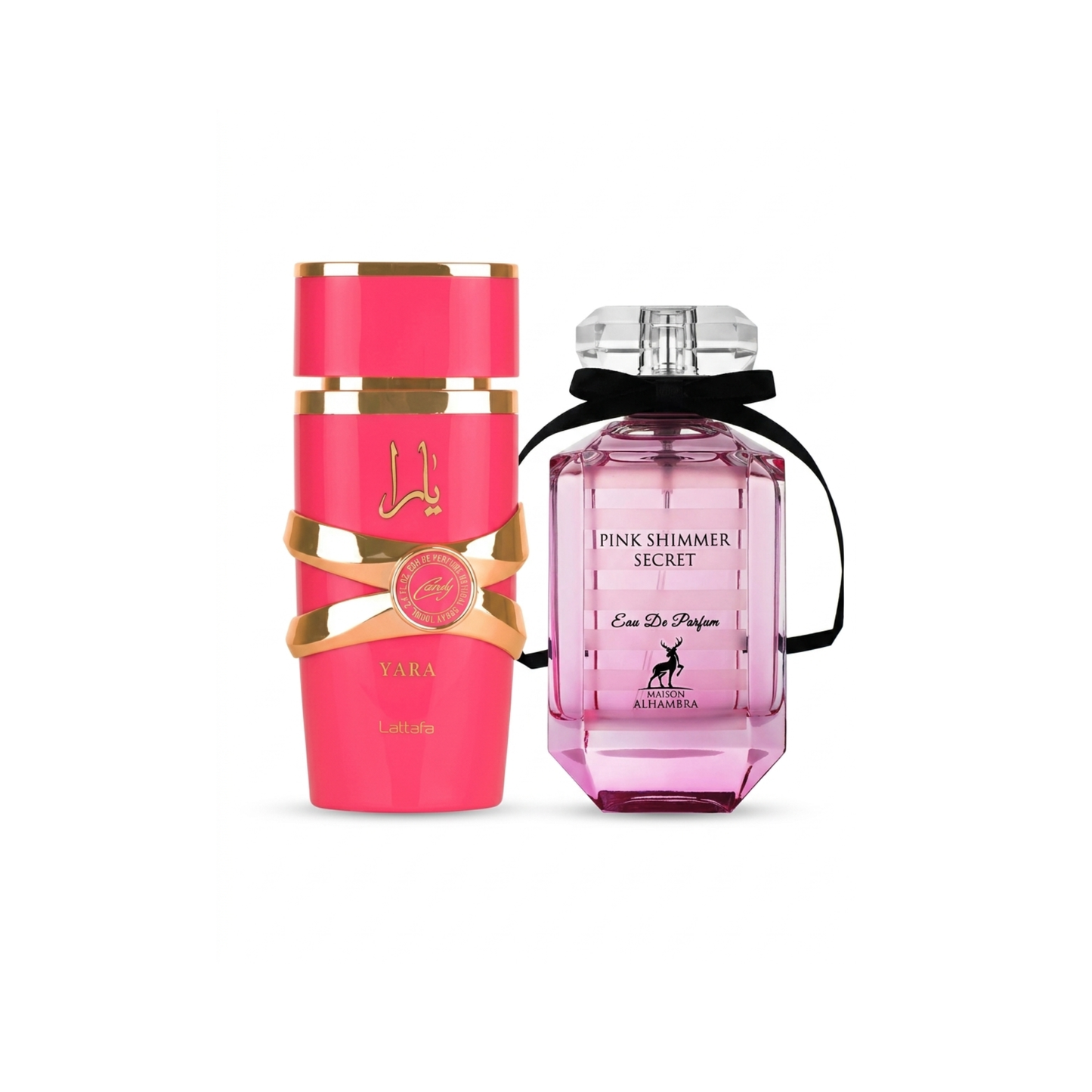 Set od 2 parfema | Lattafa Yara Candy + Maison Alhambra Pink Shimmer Secret 100ml